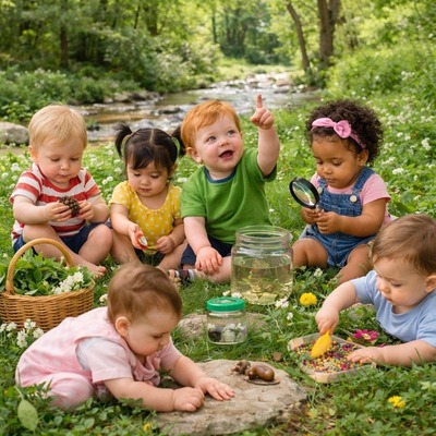 Sortie découverte nature enfants