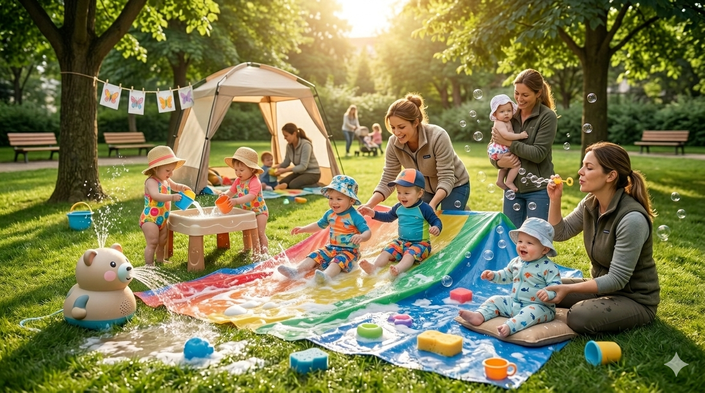 Atelier Jeux d'eau au parc – Parc de Mézières-sur-Couesnon, Mézières-sur-Couesnon
