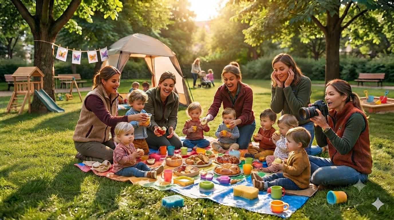 Atelier Photo de groupe et petit goûter de rentrée – Parc de Mézières-sur-Couesnon, Mézières-sur-Couesnon