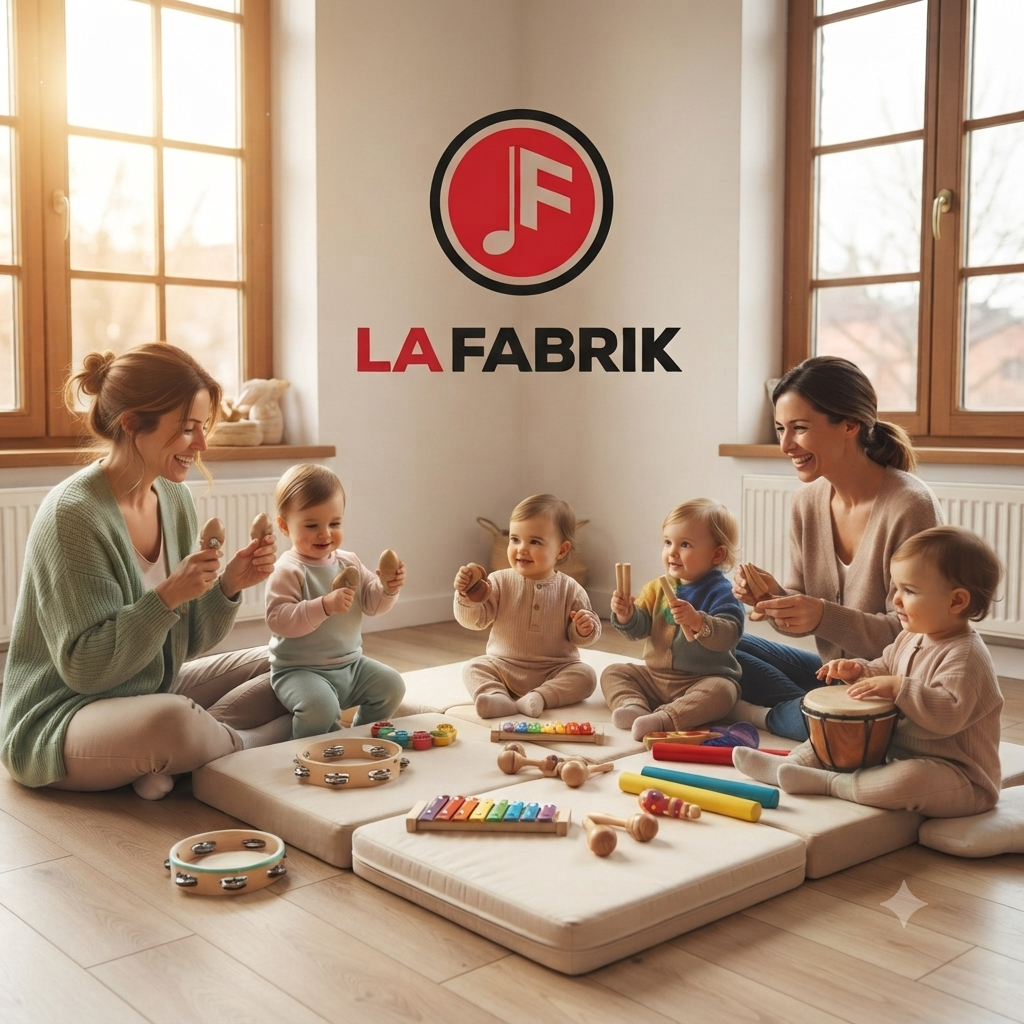 Atelier La Fabrik - Éveil musical – La Fabrik, Saint-Aubin-du-Cormier